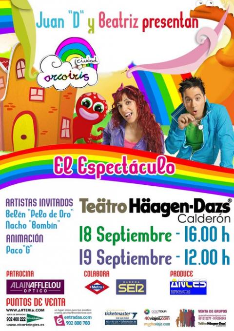 El 18 de septiembre comienza Ciudad Arcoiris el Espectáculo