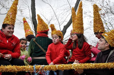 Preparándonos para la Cabalgata