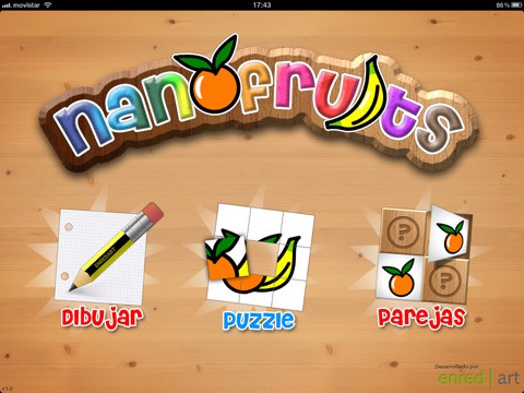 Nanofruits, una interesante aplicación infantil para iPad