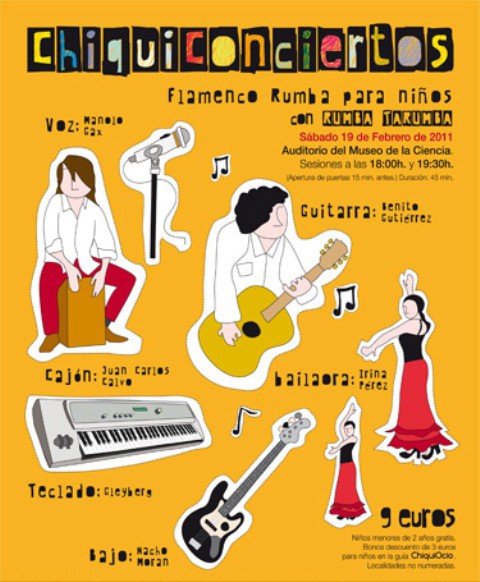 Concierto de flamenco para niños en Valladolid