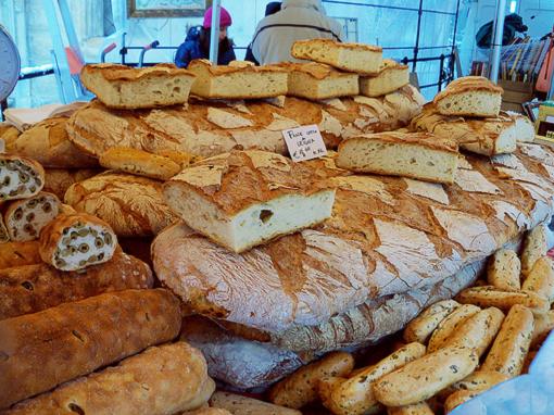 Elegir el pan para la merienda