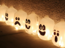 Manualidades de Halloween: Lámparas de fantasmas