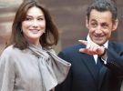 Carla Bruni y Sarkozy padres de una niña