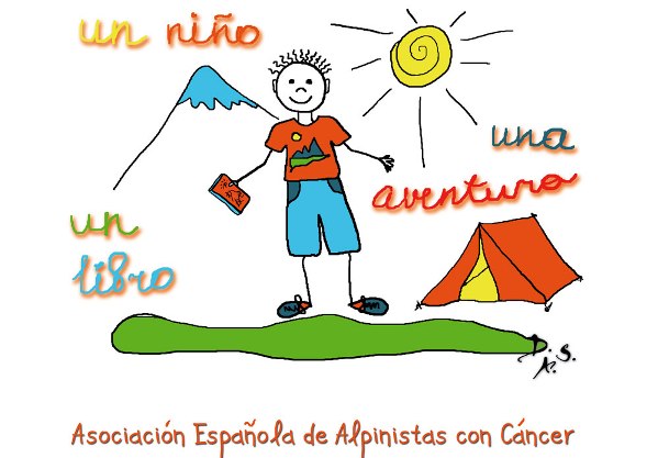 Libros, aventura y montaña para ayudar a los niños enfermos
