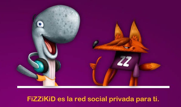 FizziKid, una red social especial para niños