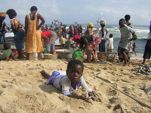 Vacunas para los pequeños de Ghana