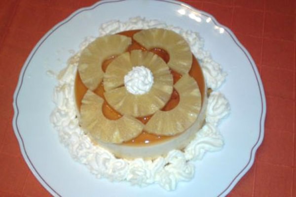 Receta para niños: Tarta de queso, nata y piña