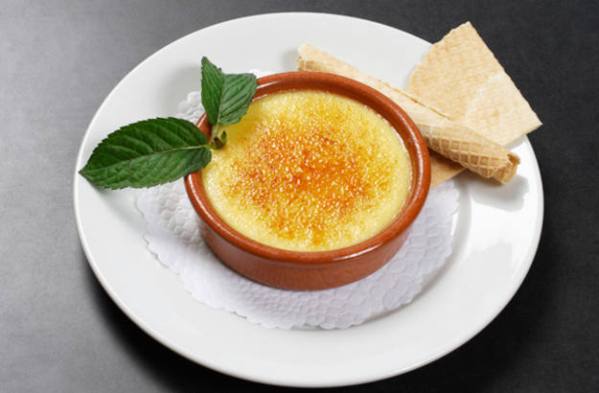 Receta para bebés: Crema catalana