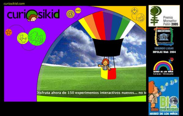 Curiosikid, una web llena de experimentos