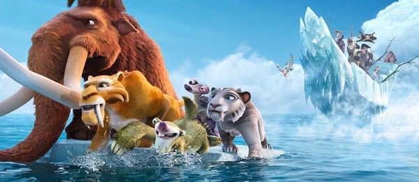 Esta semana en cartelera: Ice Age 4, la formación de los continentes