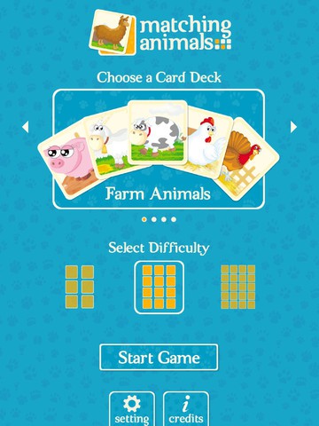 Juegos para el móvil: Matching Animals