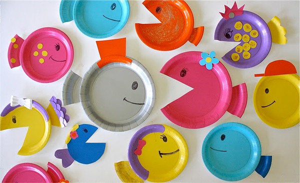 Manualidades para niños: Peces de colores