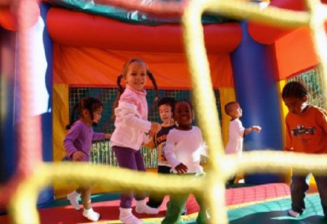 Los bebés también pueden ir al gimnasio