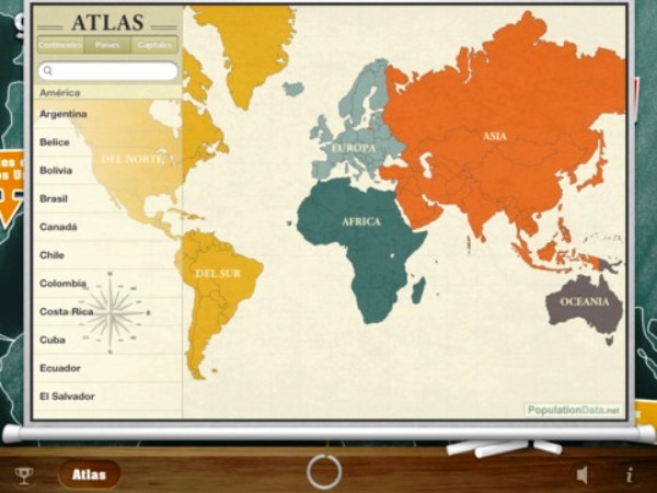 Aprende geografía en el iPad con GeoMaster plus