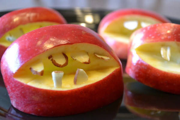 Receta para Halloween: Manzana monstruosa