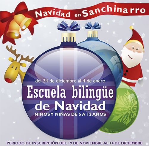 Escuela bilingüe de Navidad en Madrid