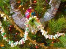 Manualidades de Navidad: Guirnalda de palomitas para el árbol