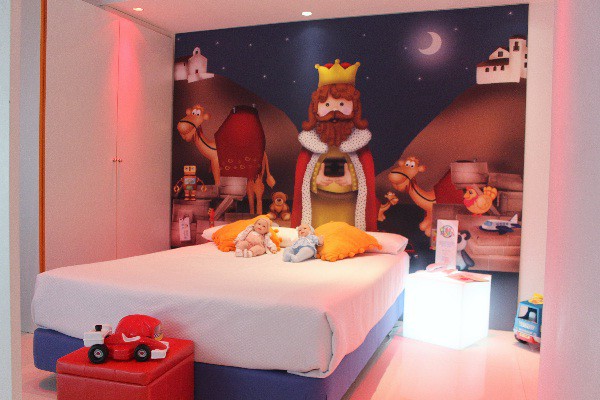 Alojarse en las suites de los Reyes Magos es posible en el Hotel del Juguete