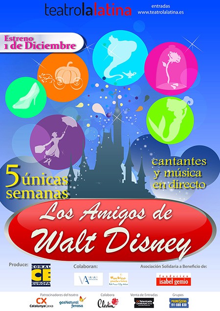 Teatro infantil para Navidad: «Los amigos de Walt Disney»