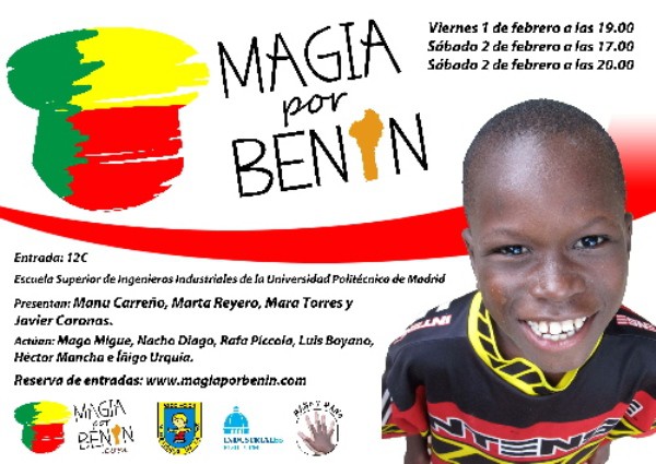 Magia por Benin: magia, humor y solidaridad en Madrid