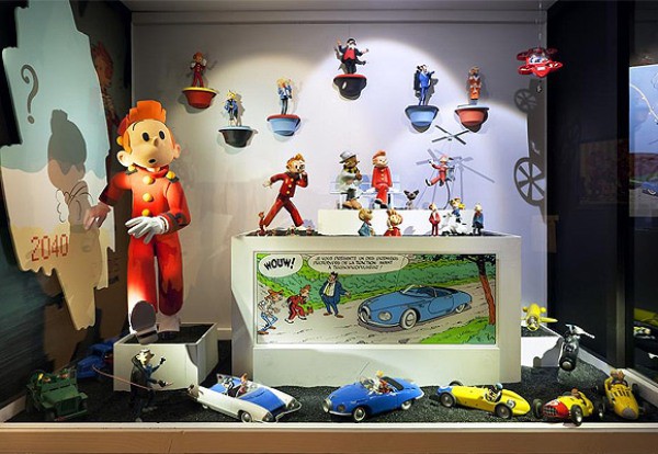 Viajar con niños: Museo de figuras de cómic en Bruselas