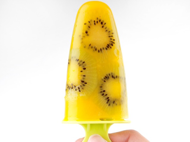 Recetas de verano: Polos de kiwi