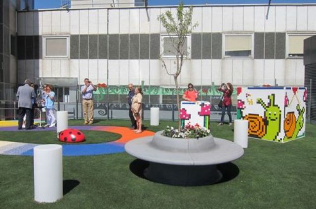 El Jardín de mi Hospi, un espacio de juegos para los niños ingresados