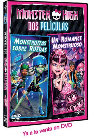 Sorteo: Tenemos tres DVDs de Monster High para nuestros lectores