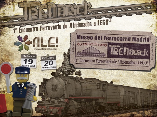 Este fin de semana podemos disfrutar de la historia del tren… con LEGO