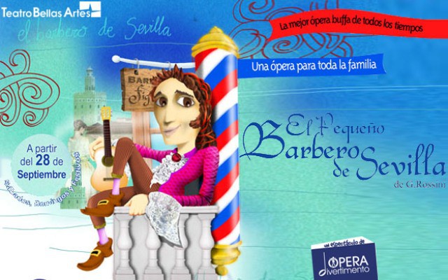 Ópera para niños: El Pequeño Barbero de Sevilla