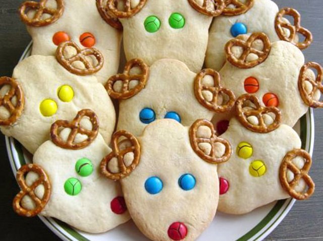 Receta para niños: Galletas de renos navideños