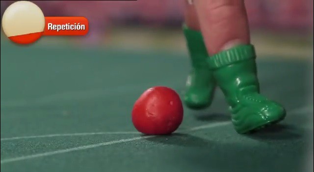 Fútbol con los dedos con las nuevas Botagol de MiniBabybel