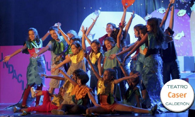 Campamento del Arte para niños en el Teatro Caser Calderón de Madrid