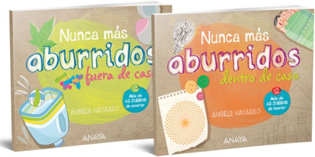 Nunca más aburridos: libro-juego infantil para disfrutar del tiempo libre