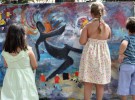 Talleres infantiles en la Plaza Gabriel Miró de Alicante