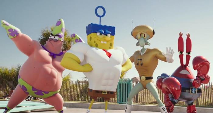 Bob Esponja y sus amigos salen de la gran pantalla