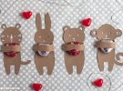 Manualidades: Animalitos de San Valentín