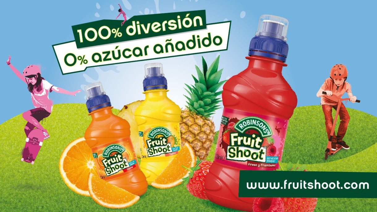 Fruit Shoot la bebida hecha para las aventuras de los niños