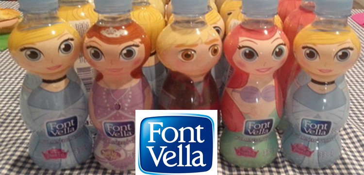 Font Vella presenta nuevas botellas Font Vella Kids