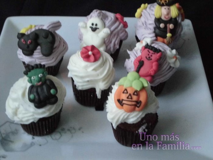 Preparando Halloween con los niños en Lidl: Cupcakes de Halloween