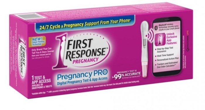 Pregnancy Pro, el test de embarazo que funciona por Bluetooth