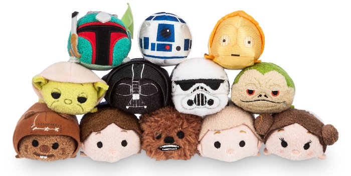 Los Tsum Tsum de Star Wars ya están en Disney Store