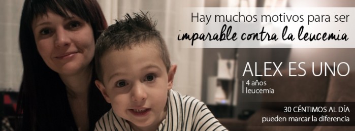 Imparables contra la leucemia: la historia de Alex