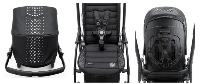 Bugaboo y Diesel, cochecitos para bebés rockeros