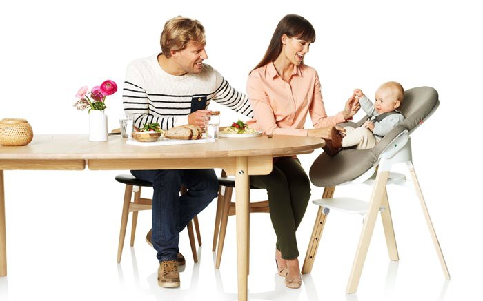 Highchair and Bouncer combination.