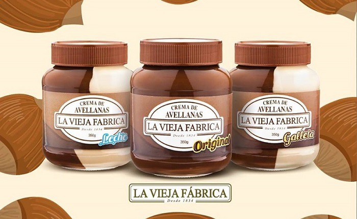 La Vieja Fábrica presenta sus nuevas cremas de avellanas