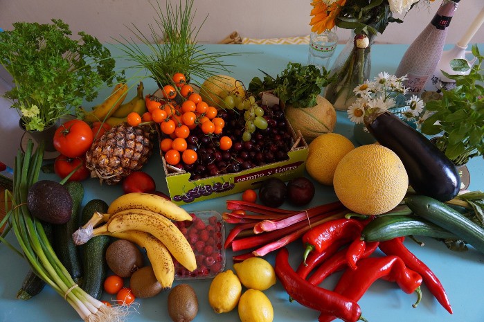 Alergias alimentarias en niños: Frutas y verduras