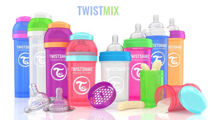 Twistshake, el biberón más completo para el bebé y la mamá