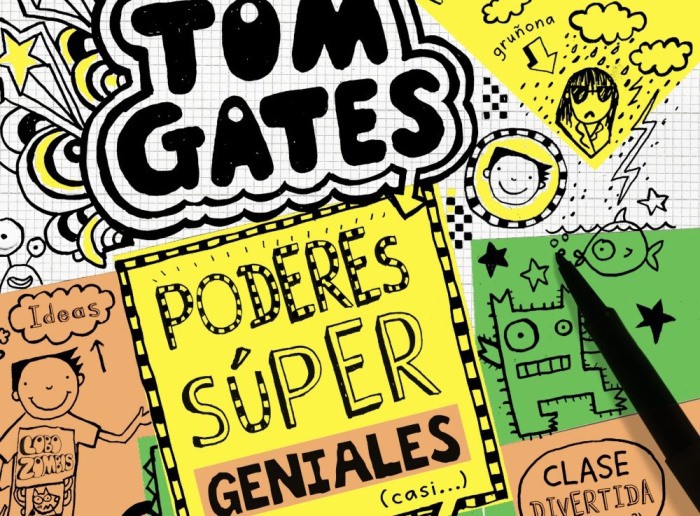 Lectura recomendada de la semana: Tom Gates, poderes super geniales