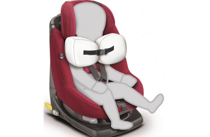 Inventan una silla infantil para el coche que lleva airbag